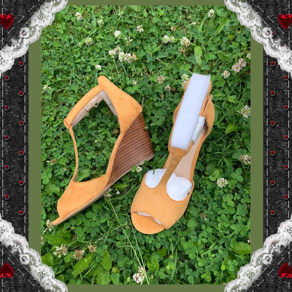 Charles by Charles David Erica Wedge Suede Sandal